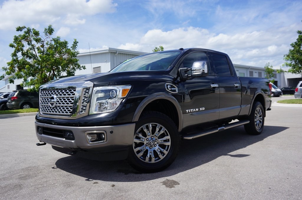 Pre-Owned 2017 Nissan Titan XD Platinum Reserve 4D Crew Cab in Cape ...